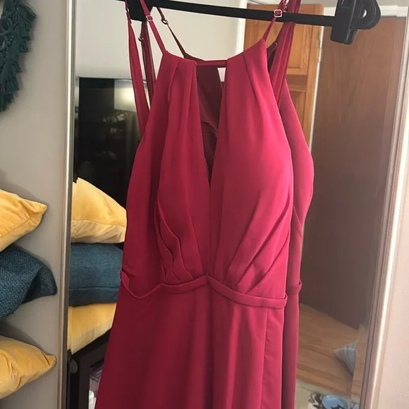 Azazie evalleen in burgundy - Picture 3 of 5